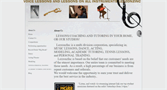 Desktop Screenshot of lezzonzinc.com